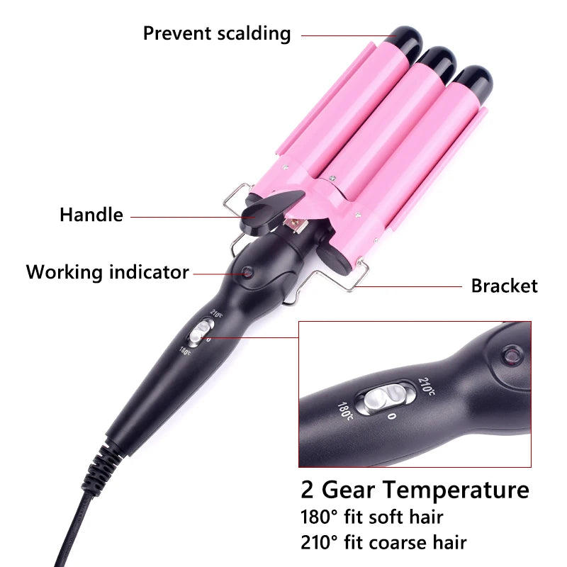 Triple Barrel Wave Master Styler