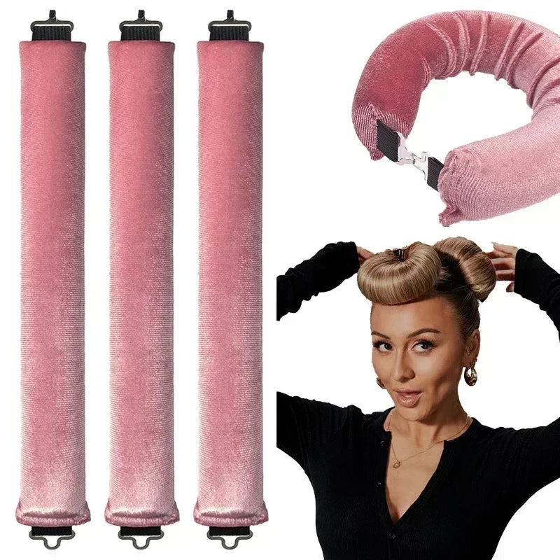 SleepStyle Heatless Hair Curlers Set