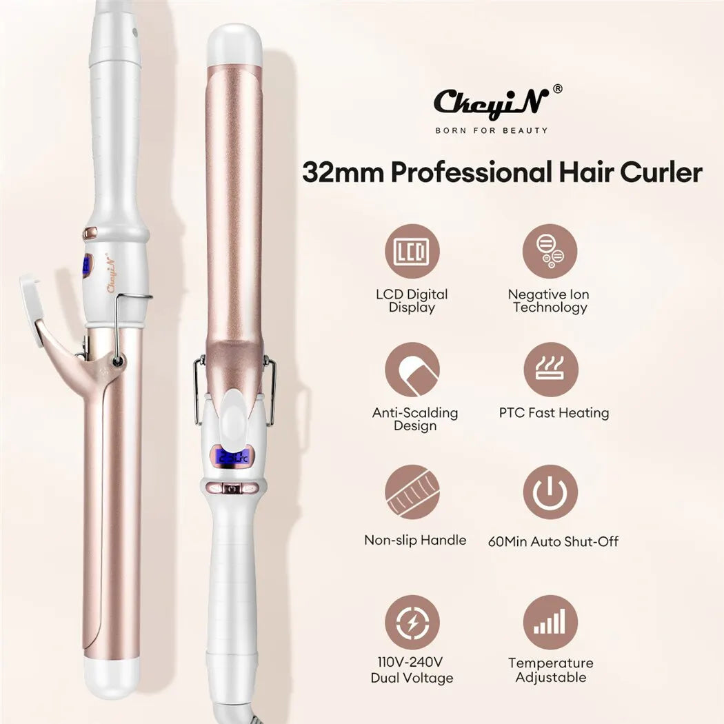 CkeyiN Magic Curler: Quick & Smooth Curls